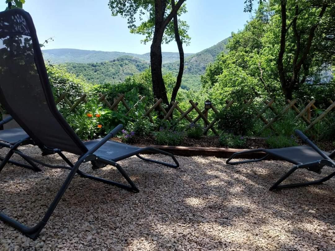 Gite Du Prinas Greolieres Esterno foto